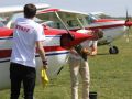 Flugplatz Texel - Reinigung der Cessnas