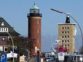 Cuxhaven - Hamburger Leuchtturm und Radarturm