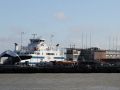 Cuxhaven - Fährschiff Grete am Steubenhöft