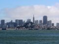 Panorama City Center, San Francisco - Blick von der Sausalito Fähre