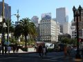 der Union Square - Mittelpunkt des City Centers von San Francisco