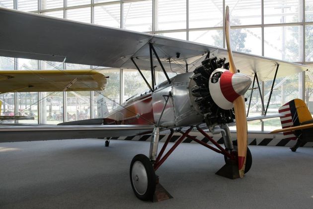 Stearman C-3 B Sport Commercial - Baujahr 1927 - The Museum of Flight, Boeing Field, Seattle, USA