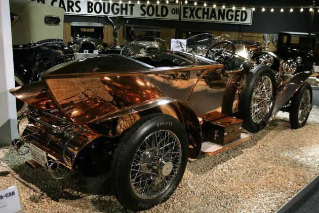 Rolls-Royce Silver Ghost, mit kompletter Kupfer-Karrosserie - Baujahr 1921 - Harrah Collection, Reno, Nevada