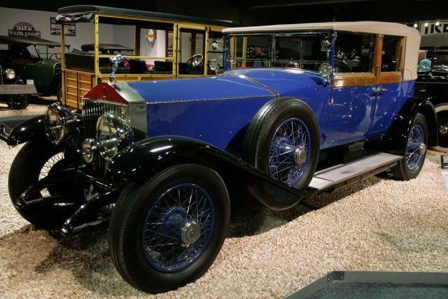 Rolls-Royce Phantom Cabriolet de Ville - Baujahr 1927 - Harrah Collection, Reno, Nevada