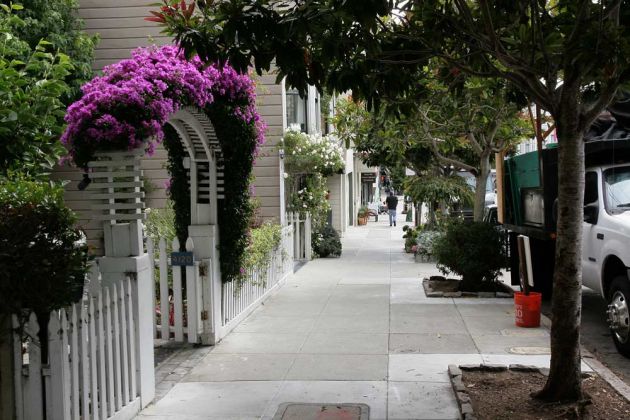 Häuser im viktorianischen Stil - 24th Street San Francisco