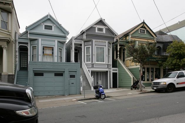 Häuser im viktorianischen Stil - 24th Street San Francisco