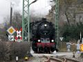 Die Bergkönigin 95 027 auf der Rübelandbahn - Rangierfahrt in Rübeland 