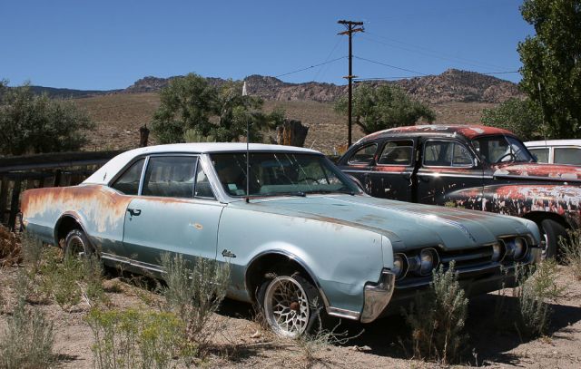 Oldsmobile Cutlass - Baujahre 1967 bis 1969 - Benton Hot Springs, Kalifornien