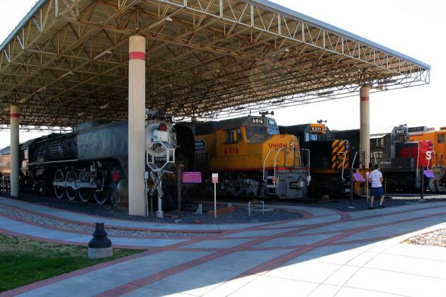 Utah State Railroad Museum - Lokomotiv-Sammlung Spencer S Eccles Rail Center