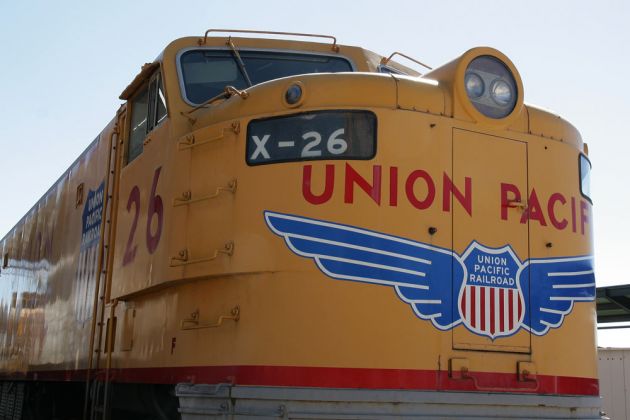 Union Pacific Super Turbine Lokomotive X 26 - Utah State Railroad Museum