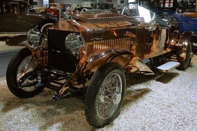 The Harrah Collection - Rolls-Royce Silver Ghost, Baujahr 1921 - Karosserie aus massivem Kupferblech