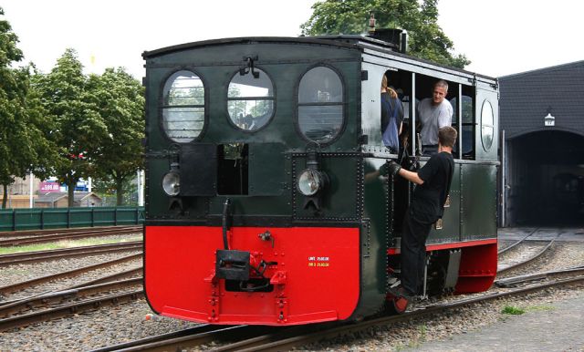 Die Schmalspur-Kastenlok Plettenberg der Museums-Eisenbahn Bruchhausen-Vilsen
