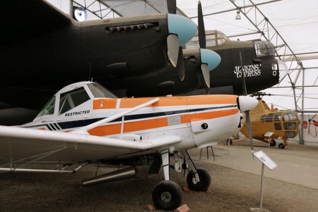 Cessna 188 AgWagon und Avro Lancaster Mk X