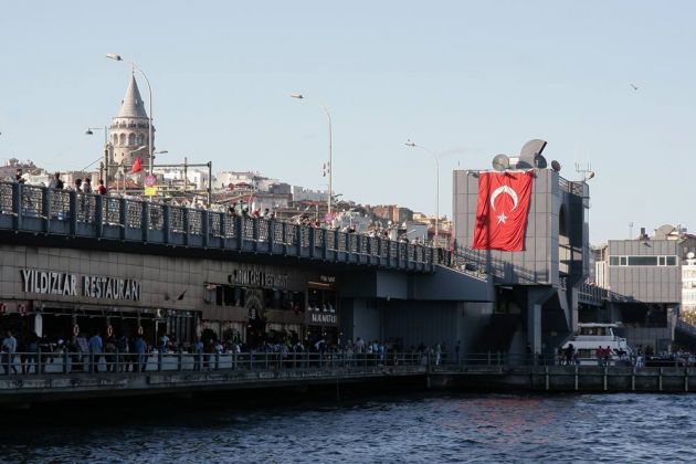 Die Galata Brücke - Galata Köprüsü, Istanbul