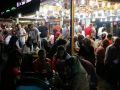 An der Galata-Brücke in Istanbul - Leben und Treiben um Mitternacht