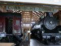 Revelstoke Railway Museum - Dampflok P-2k Mikado der Canadian Pacific Railway No. 5468