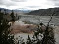 Yellowstone National Park - Mammoth Hot Springs, Upper Terraces Area