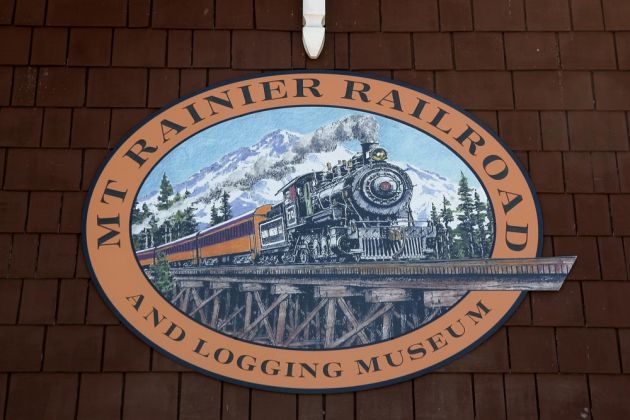 Mount Rainier Scenic Railroad - Elbe, Washington State