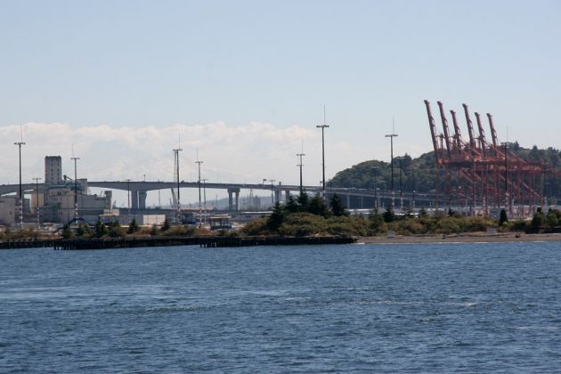 Seattle - der Hafen