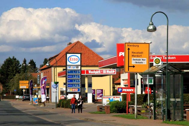 Stadt Rehburg - Tankstelle an der Heidtorstrasse