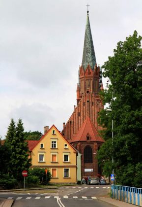 Trzebiatów - Treptow an der Rega, die Marienkirche