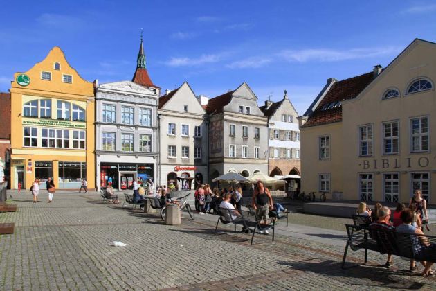 Der Marktplatz von Allenstein - Stare Miasto