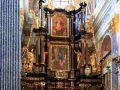 Święta Lipka - Heiligelinde, der Hochalter im Innenraum der Wallfahrtskirche