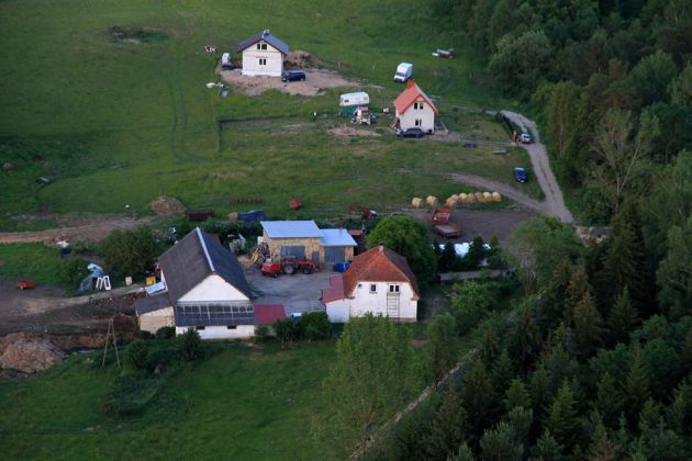 Bauernhof in Jeziorowskie bei Stare Juchy