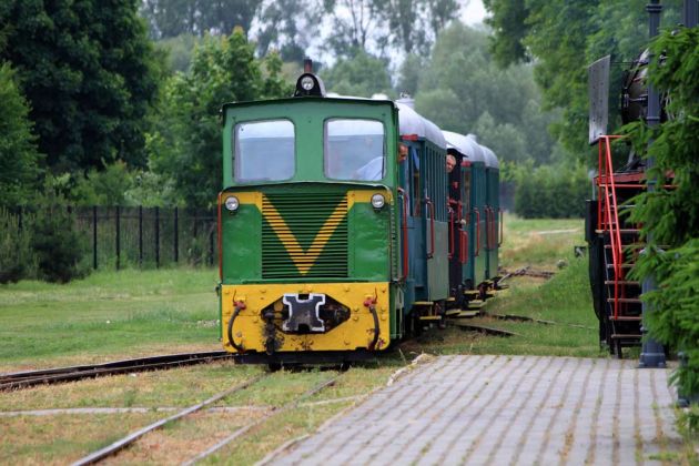 Eisenbahnmuseum Ełk - Lyck, der Museumszug