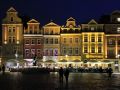 Poznań-Posen - Stary Rynek, der historische Marktplatz bei Nacht
