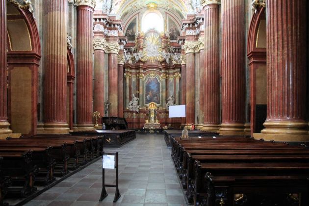 Poznań-Posen - Stadtpfarrkirche, Kirche des hl. Stanislaus, Innenansicht