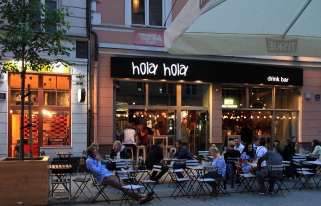 Poznań-Posen - Hola-Hola Bar in der Altstadt