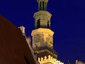 Poznań-Posen - der Rathausturm am Alten Markt bei Nacht
