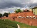 Stare Miasto - Park an der Stadtmauer in der Altstadt von Warschau