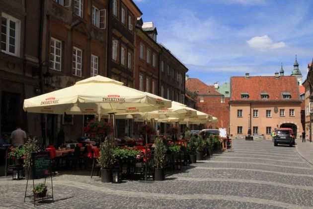 Szeroki Dunaj, Stare Miasto, Warszawa - Platz in der Altstadt von Warschau