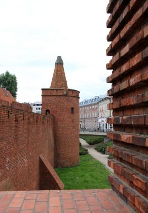 Die Stadtmauer, Altstadt von Warschau - Warszawa, Stare Miasto 