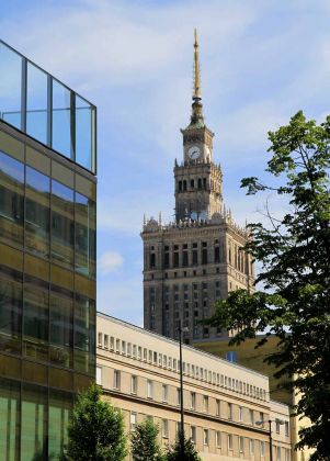 Warschau-Śródmieście - der Kulturpalast