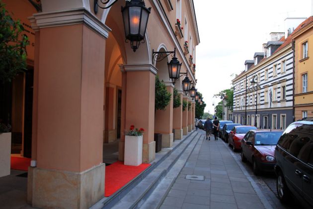 Warszawa, Nowe Miasto - Hotel Le Regina in der Ulica Kościelna der Warschauer Neustadt