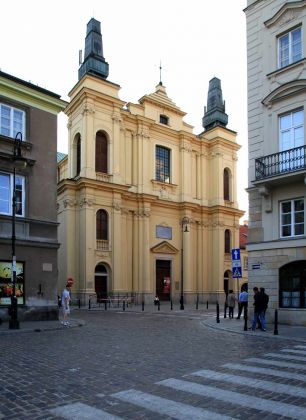 Warszawa, Nowe Miasto - Kirche des St. Franziskus in der Warschauer Neustadt