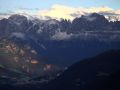 Eppan-Perdonig - Appiano Predonico - Blick auf die Dolomiten Rosengarten