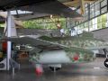 Flugwerft Schleissheim, die grosse Ausstellungshalle - Messerschmitt Me 262 A-1a