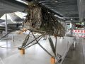 Flugwerft Schleissheim, die grosse Ausstellungshalle - Arado Ar 66 d Rumpf