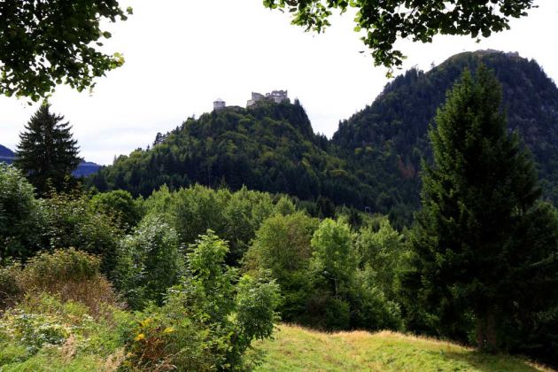 Die Burg Ehrenberg bei Reutte