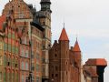 Tore zum Wasser, das Frauentor mit dem Krantor - Danzig, Gdańsk