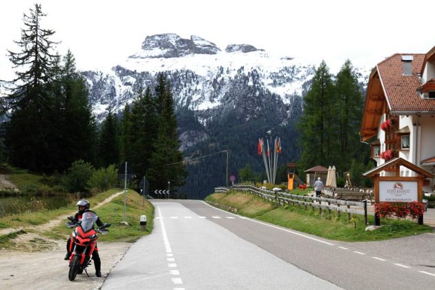 Dolomitenrundfahrt - Karerpass, Passo di Costalunga, 1745 m