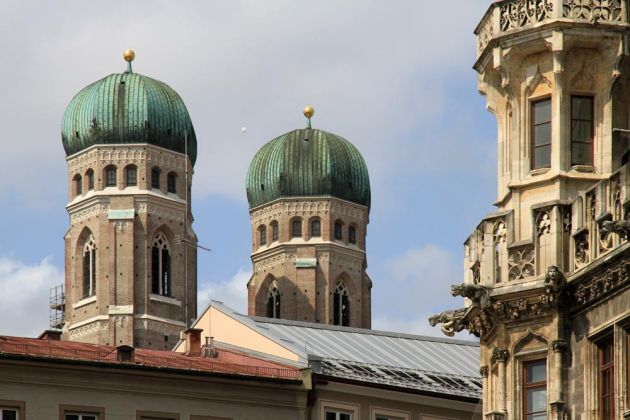 München - die Türme der Frauenkirche