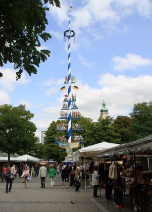 München - auf dem Viktualienmarkt