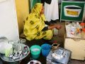 Sudan-Rundreise - Kaffee-Verkäuferin in Shendi
