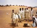 Sudan-Rundreise - Souvenir-Verkäufer an den Pyramiden von Meroe