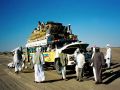 Sudan-Rundreise - Busfahrt zwischen Abri und Delgo